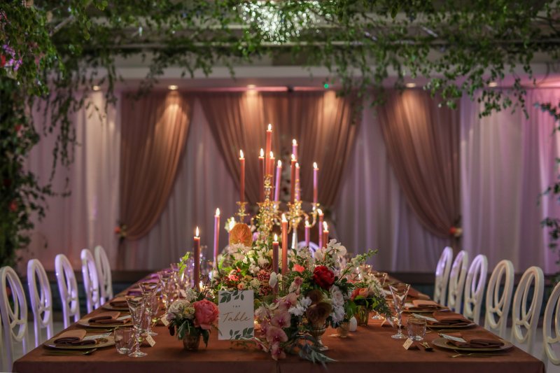 Luxury draping Carton House